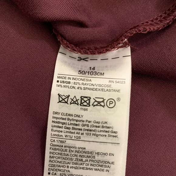 Banana Republic Dress NWT/ Sz 14 - Picture 4 of 5